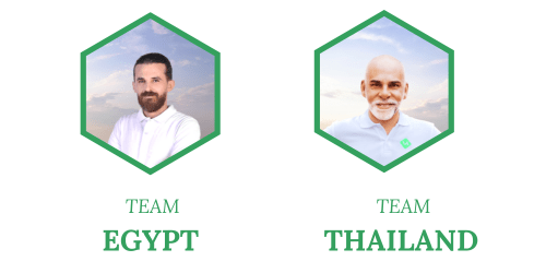 Egypt and Thailand Team VA4U