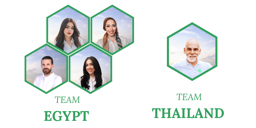 Egypt and Thailand Team VA4U Aug13