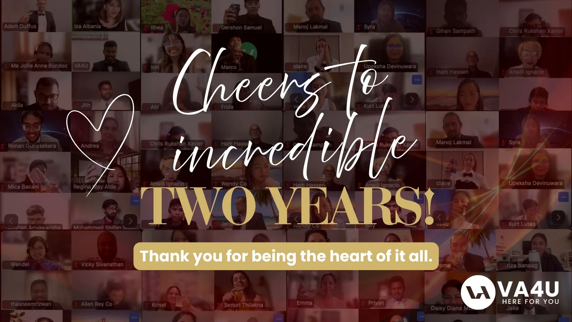 VA4U Presentation VA4U Anniversarry
